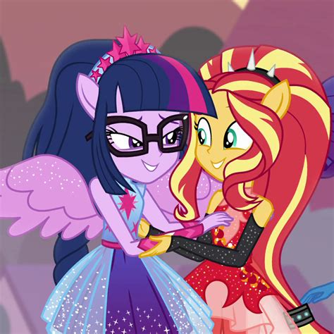 my little pony sunset shimmer and twilight sparkle|how powerful is sunset shimmer.